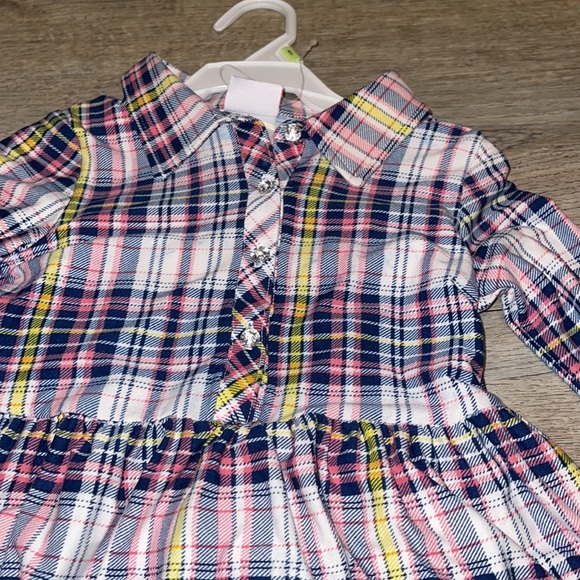 2 piece flannel and legging style outfit 4T NWT - Picture 2 of 10